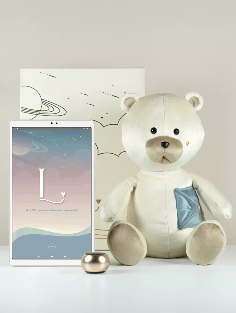 Lbear w zestawie Zestaw misia z głosnikiem